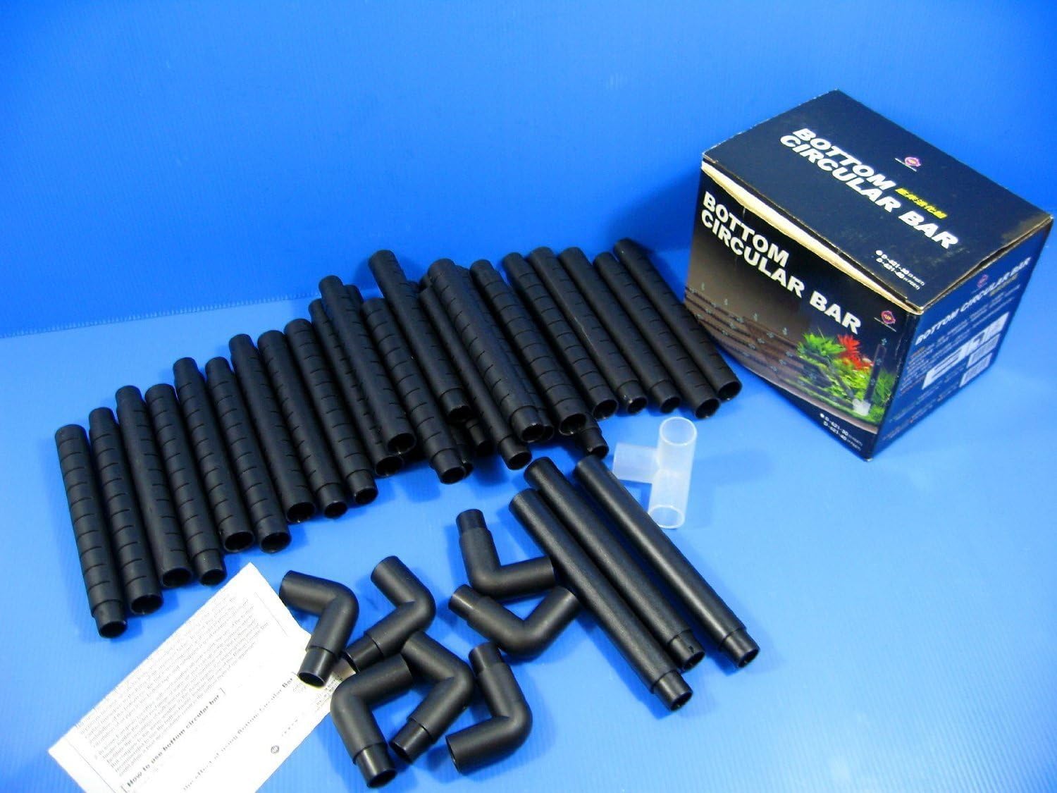 Undergravel Filteration Bottom Circular Bar 45.3\x 9.6 Under Gravel Filter Tube Aquarium