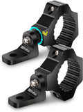 360 Light Mounts for UTV - 1.75"-2" Roll Bars, Aluminum Alloy Brackets Mounting Fog, Driving LED Lights for UTV/ATV/Jeep/Truck - 2pcs