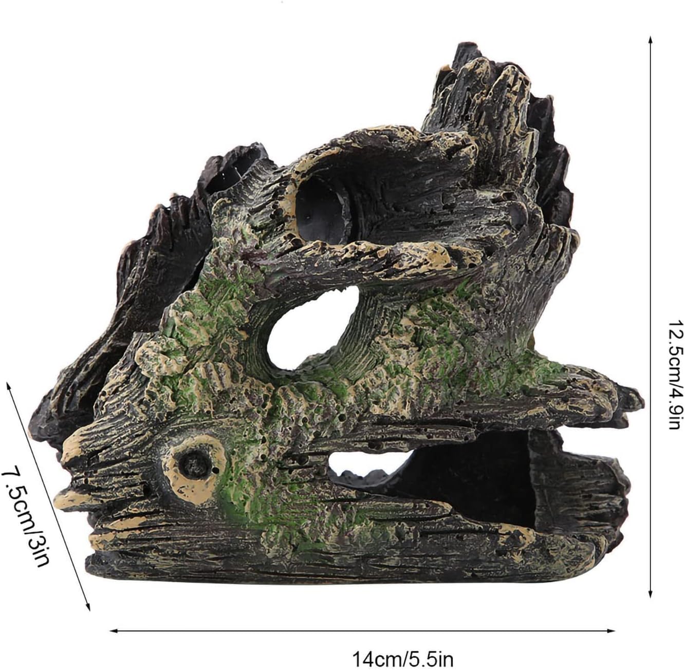 Aquarium Driftwood, Fake Driftwood Aquarium Decorations Aquarium Decor Wood Reptile Driftwood Artificial Driftwood for Aquarium (03)