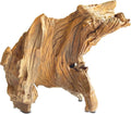 Natural Driftwood for Aquarium Decor,Reptile Habitat&Home DIY Decor,Naturally Unique Shapes Weathered Wood,Easy to Use (L-(12-14 Inch/2.5-3.3 Lbs)-Pack of 1)