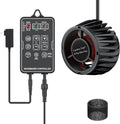 Carefree Fish Aquarium DC24V Magnetic Wave Maker 2200Gph 10W with Digital Led Display Controller Quiet and Powerful Powerhead Variable Frequency Circulation Pump for Freshwater and Saltwater