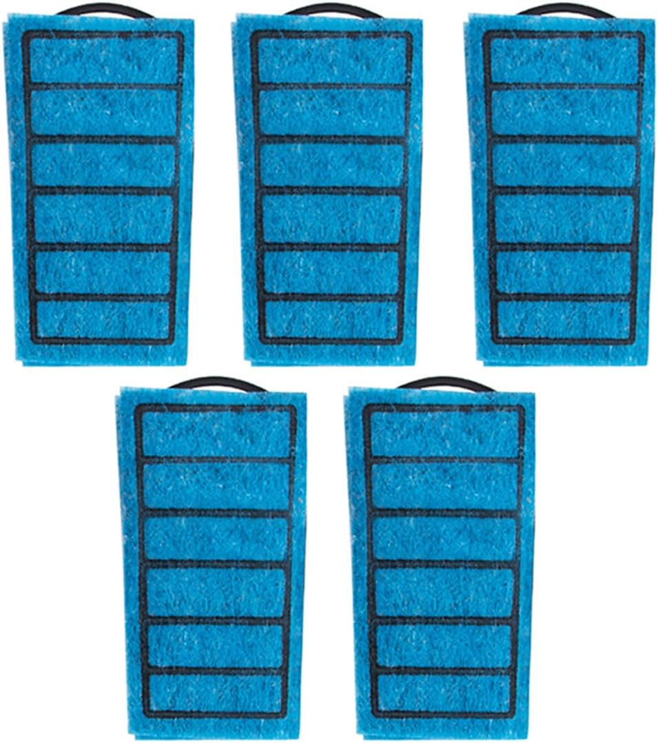 PULACO Aquarium Internal Filter Accessories, 5 PCS Filter Cartridges