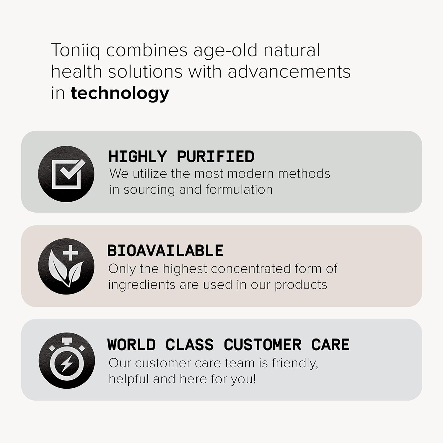 Toniiq Bacopa - Ultra High Potency 45:1 Extract with 75% Bacosides - Highly Concentrated - Third-Party Lab Tested - 90 Capsules