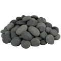 Large River Rocks for Landscaping 20lbs, 2-3 Inch Big Black Pebbles, Hand-Picked Premium Stones for Garden Design, Fish Tank, Flower Pots, Pathways and Backyard