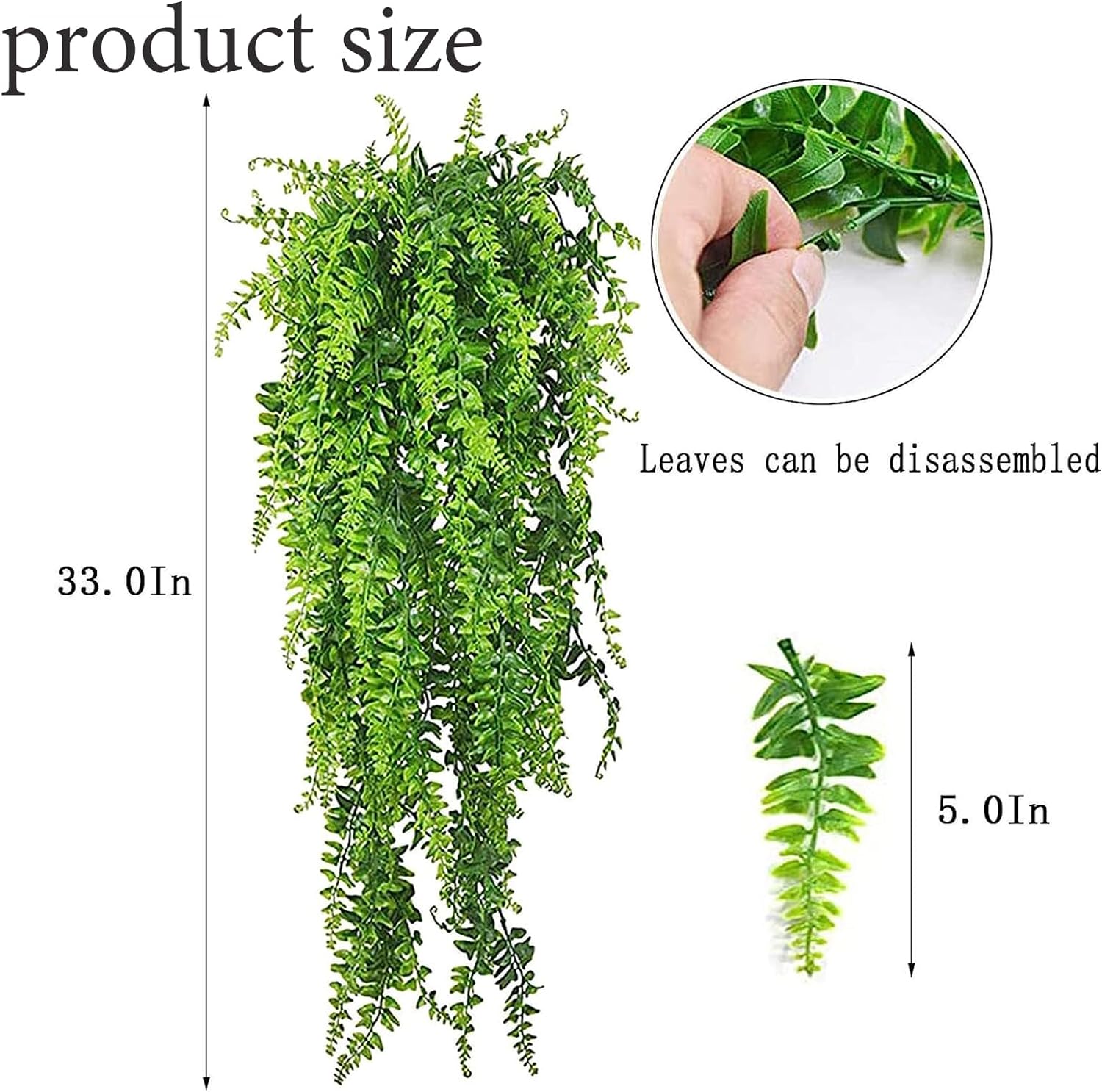 Crested Gecko Tank Accessories,Gecko Coconut Hut Hideout with Ladder Reptile Hammock Lizards Hanging Plants Flexible Climbing Jungle Vine Leaves Terrarium Decor