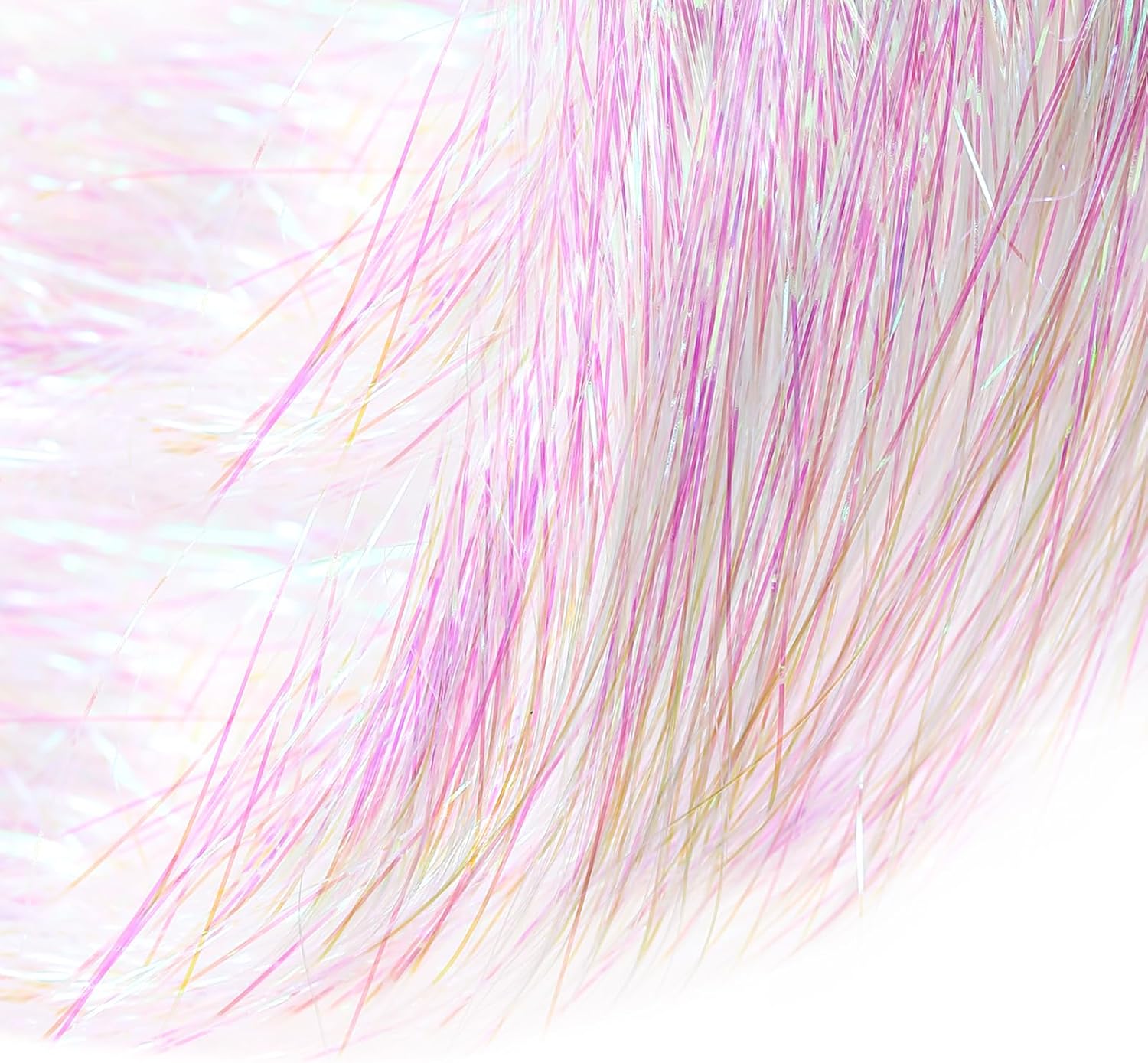 3000pcs Christmas Icicle Tinsel,18in Iridescent Foil Fringe Tinsel Strand Icicle Tinsel Christmas Tree Tinsel for Christmas Holiday Decor Birthday Supplies
