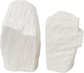 Amazing Gemstone 2 Pieces Scolecite Raw Crystals and Healing Stones, Natural Rocks for Tumbling and DIY Raw Stones and Crystals