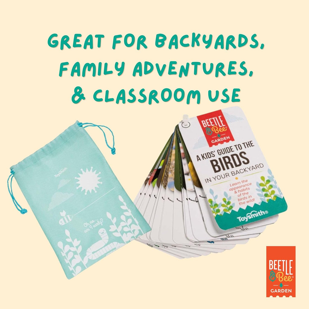 Beetle & Bee, Little Birder Set, Kids Backyard Bird Watching Set, FSC Certified, for Boys & Girls Age 5+