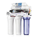 iSpring RCC1DP Tankless RO/DI System, 5 Stage De-ionization Reverse Osmosis Water Filter, High Performing 150 GPD Tankless RO Water System for Aquarium with DI Water Filter & Pump