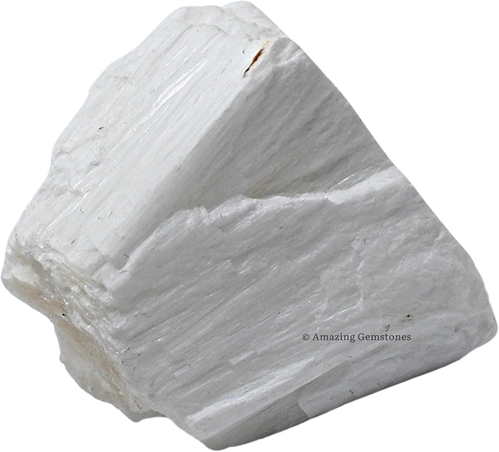Amazing Gemstone Scolecite Raw Crystals and Healing Stones, Natural Rocks for Tumbling and DIY Raw Stones and Crystals (1 LB)