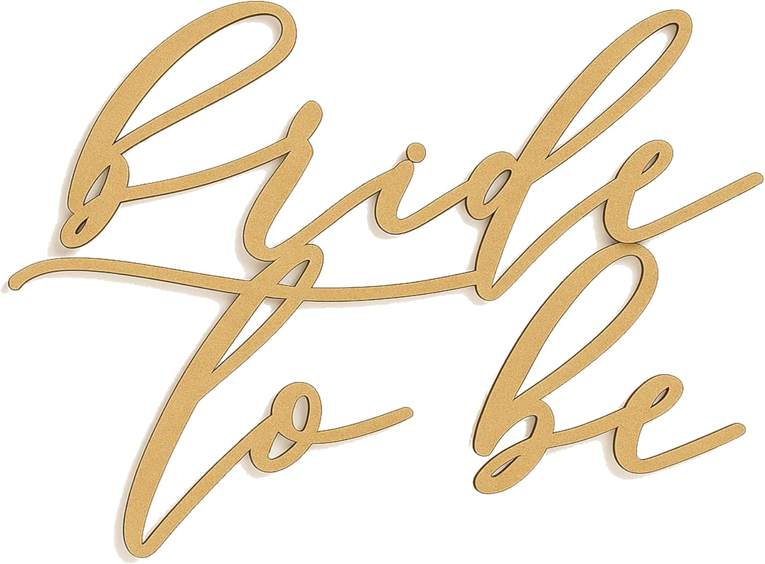 Bride to Be Wooden Sign - Handcrafted Script Font Wedding Decor, Rustic Bridal Shower Sign, Engagement Party Decoration, Wedding Photo Prop, Rustic Wood Sign for Bride, 5 Sizes