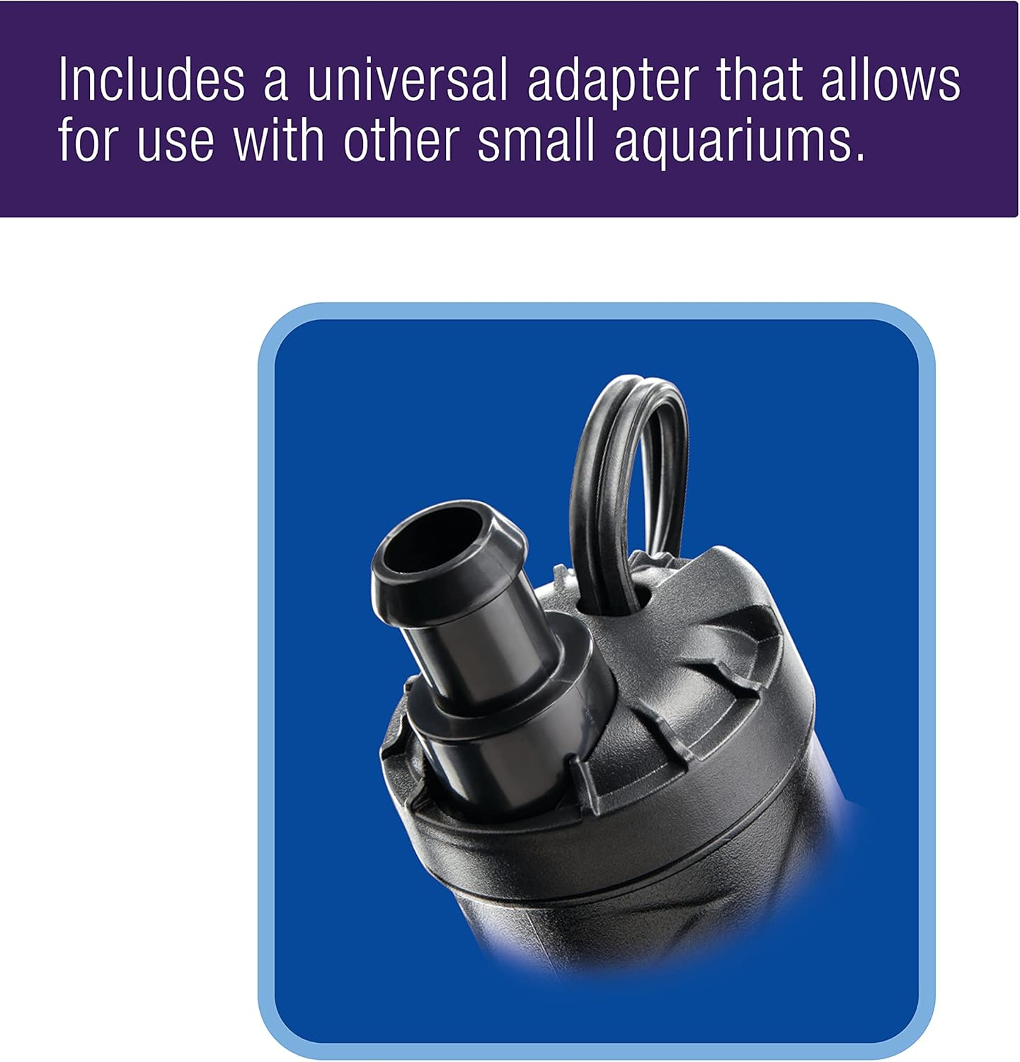 Coralife Aquarium Fish Tank Marine Salt Water Turbo-Twist UV Sterilizer, Mini, For BioCubes
