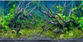 AWERT 72x18 inches Tropical Fish Tank Background River Bed & Lake Aquatic Plant Undersea Tree Branch Aquarium Background Vinyl