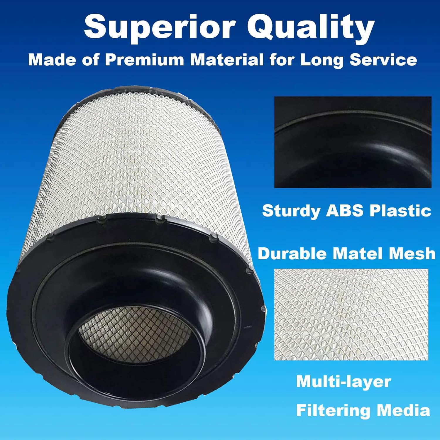 B085011 Air Filter for Wix 46637 Fleet-guard AH1141 Napa 6637 Bald-win PA2818 Fram CA6818 Donald-son B085011 Cummins 3912020