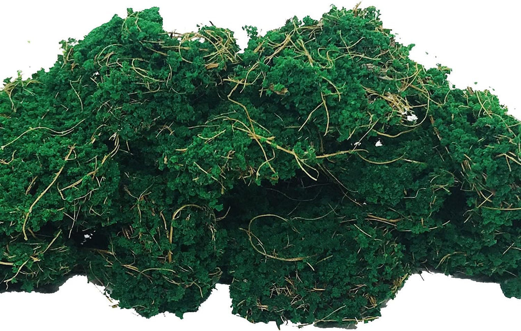 Cayway 3 Pack Static Grass Tuft Miniature Shrubs Bushes Model Grass Tufts Terrain Model Kit Resin Static Scenery Model for Gaming Terrain Decoration Train Landscape Railway Artificial Grass Modeling