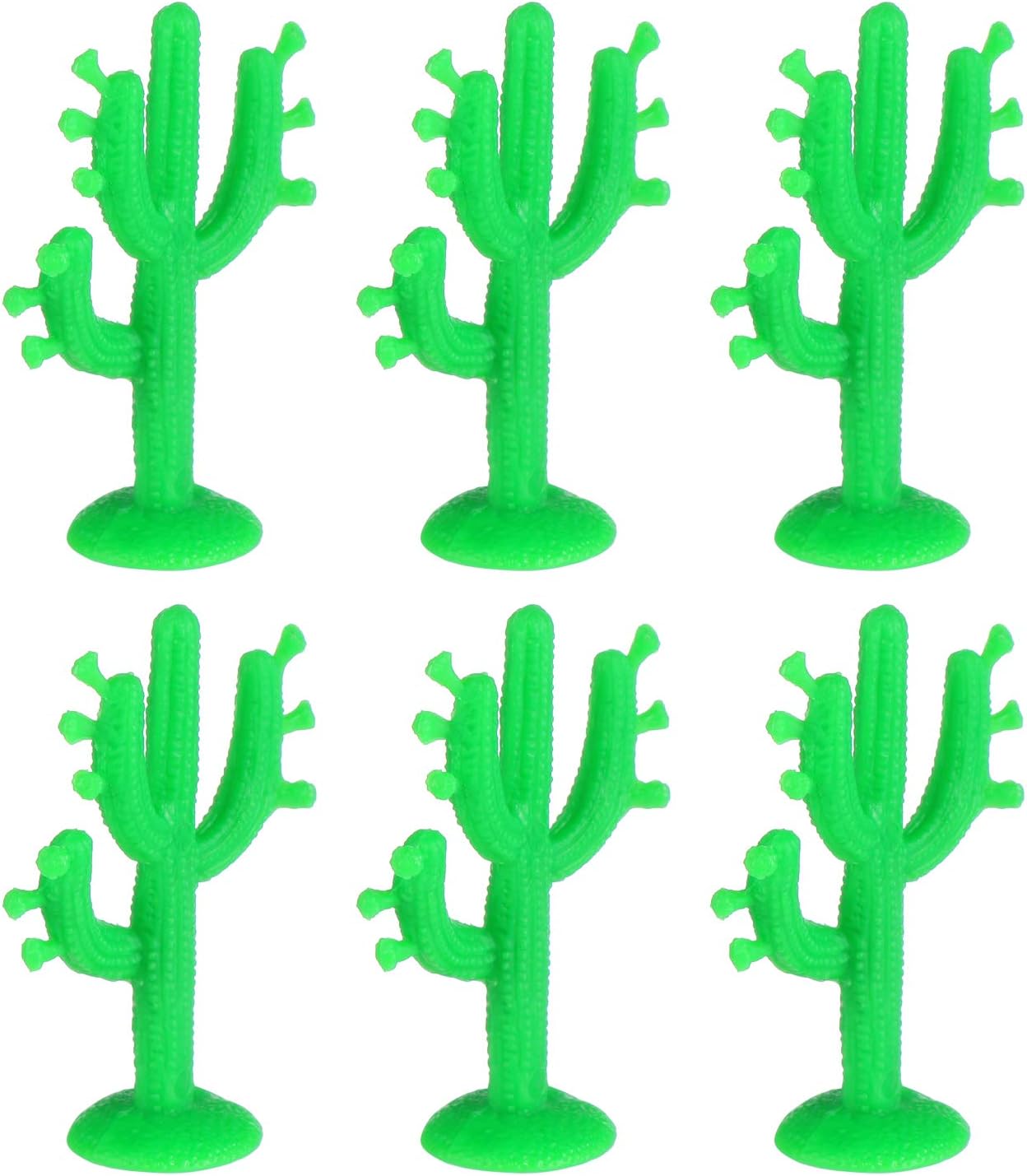 50pcs Cactus Ornament Artificial Succulent Plants Home Decoration Craft Miniatures Plastic Cactus Artificial Ornament Miniatures Plants s