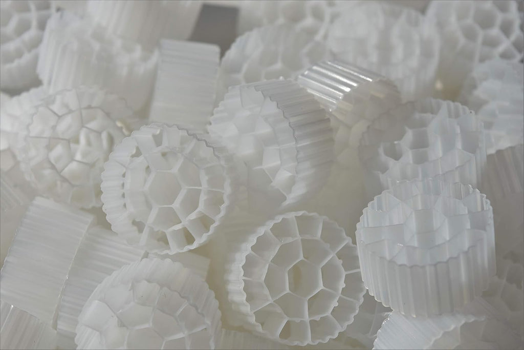K3 Bio Filter Media Moving Bed Biofilm Reactor (MBBR) for Aquaponics, Aquaculture, Hydroponics - Ponds - Aquariums by Wholesale Koi Farm (1 Cubic Foot)