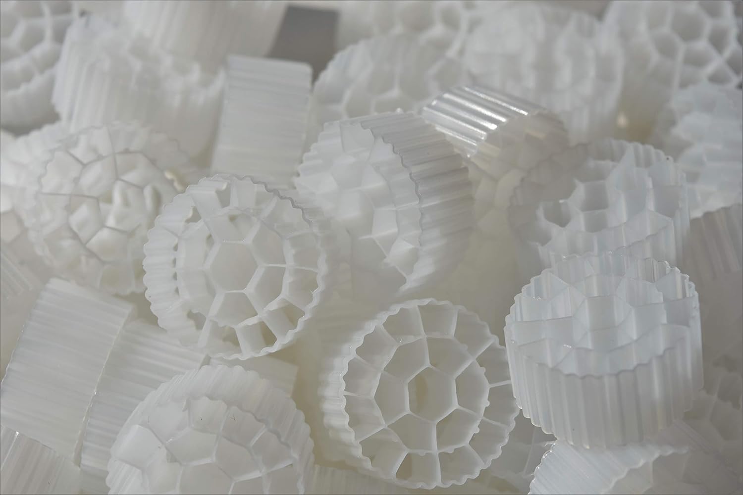 K3 Bio Filter Media Moving Bed Biofilm Reactor (MBBR) for Aquaponics, Aquaculture, Hydroponics - Ponds - Aquariums by Wholesale Koi Farm (1 Cubic Foot)