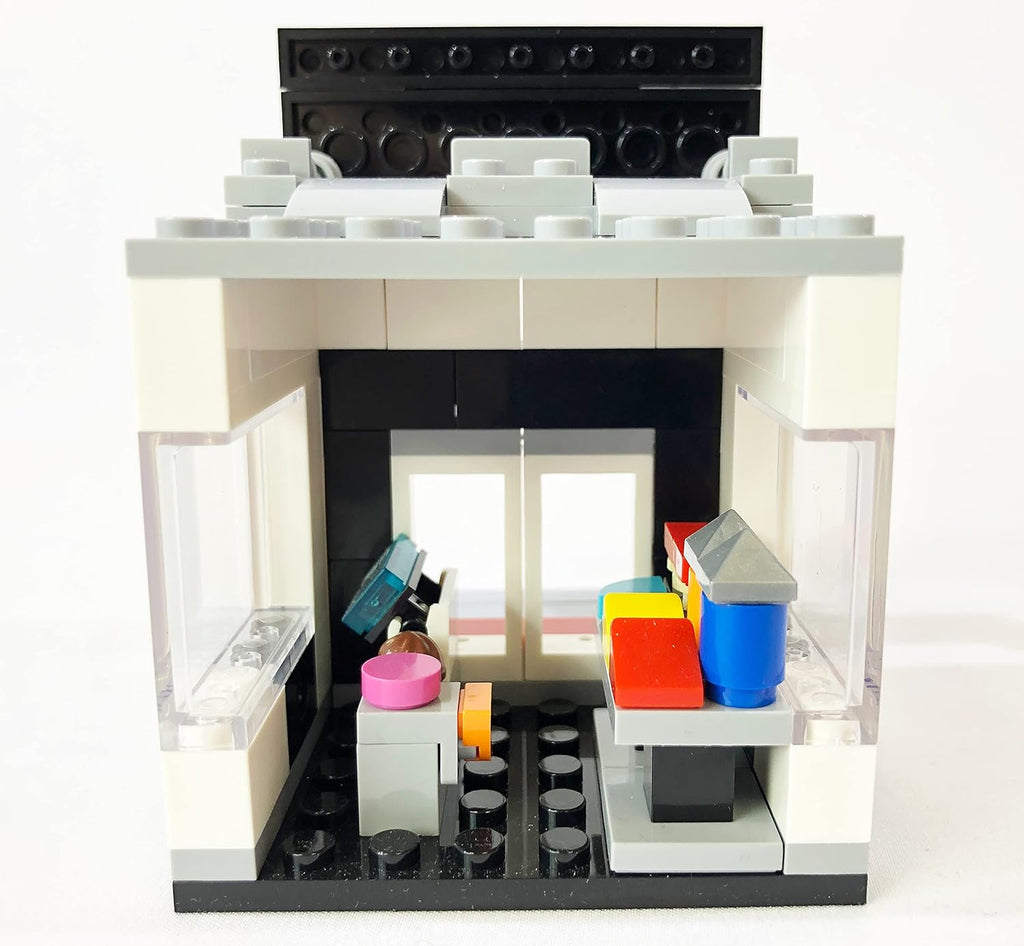 Brick Loot Exclusive Mini City Brickmart Brick Toy Store – Custom Designed Lego-Compatible Model, Perfect for Brick Building Fans, Detailed Toy Store Design, Fun Construction Project