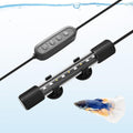 FEDOUR 7in Submersible Aquarium LED Light, 24/7 Aquarium Lights with Full Spectrum RGBW LEDs, IP68 Waterproof Fish Tank Light with Dimming, Timming and Color Adjustable