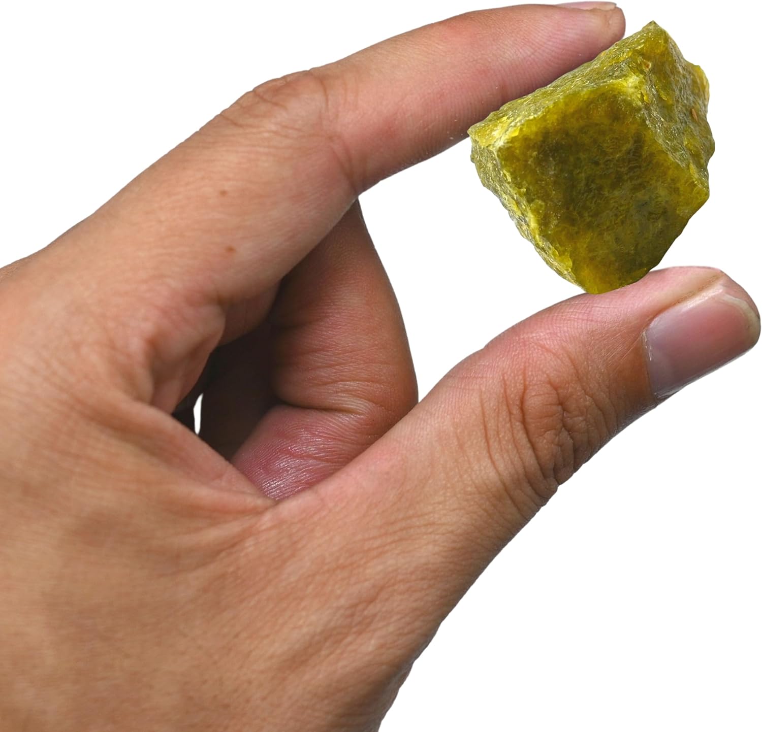 Amazing Gemstone Green Opal Raw Crystals and Healing Stones, Natural Rocks for Tumbling and DIY Raw Stones and Crystals (1 lb)