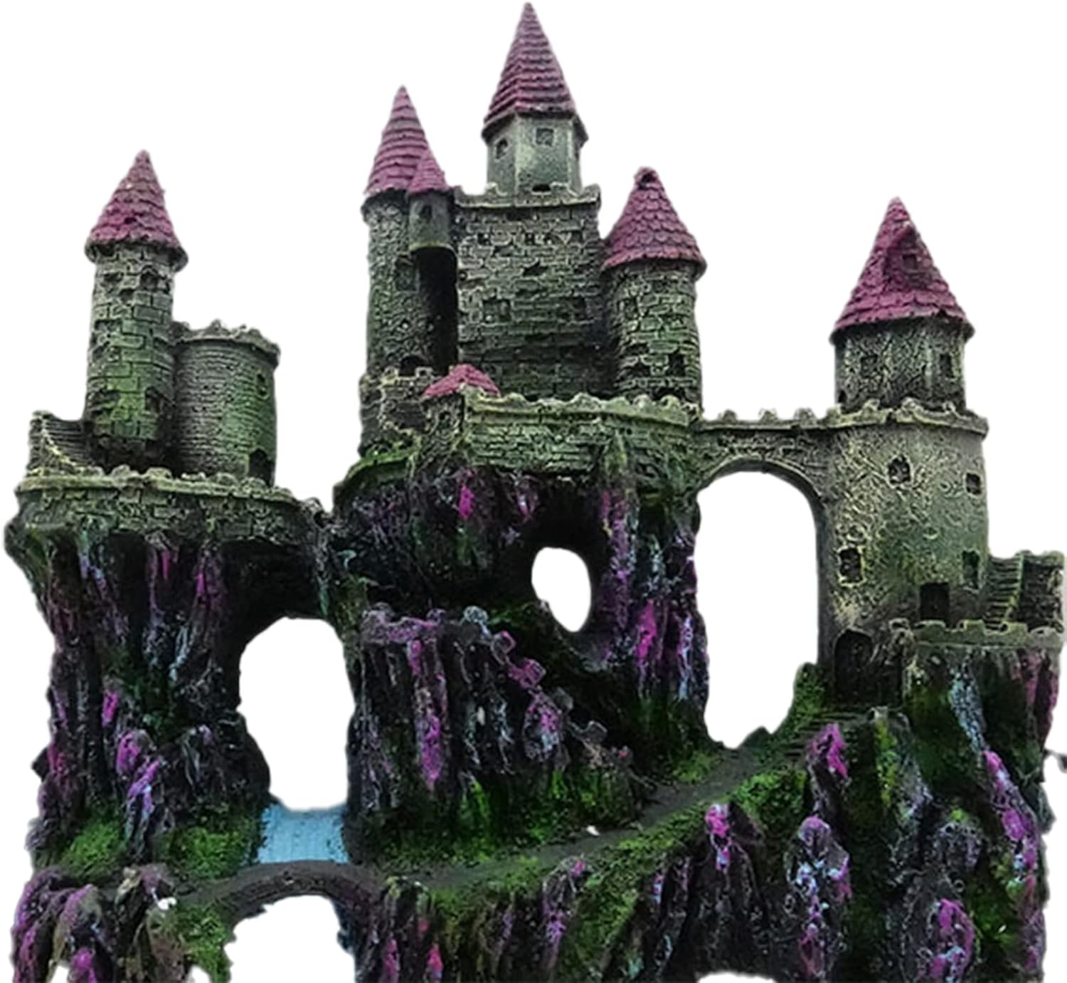 Aquarium Resin Ship Ornament,Shipwreck Fish Cylinder Decoration Rockery is Suitable for Fresh Water Seawater Aquarium Decoration
