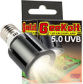 Premium 5.0 UVB Reptile Light,UVA UVB 3W Full Spectrum,Tropical Light Bulb for Optimal Calcium Metabolism,Ideal for Tropical-Dwelling Reptiles Turtle Green Anole