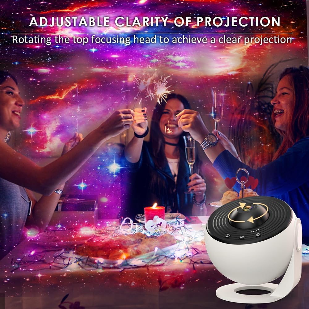 Galaxy Projector for Bedroom,13 in 1 Planetarium Star Projector Galaxy Light,Ceiling Night Light Milky Way Mood Lighting with Timer,LED Space Galaxy Lamp Bedroom Room Decor for Adults Kids