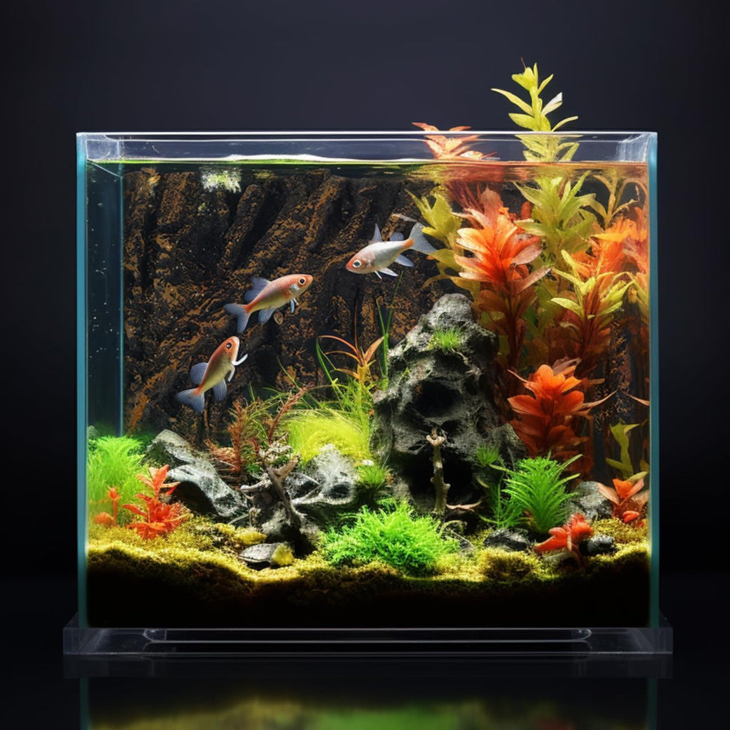 Terrarium Background for Reptile Tanks Tree Root Decorative Board Easy to Use Landscape Board for Aquariums No Smell Pu Material Nature-