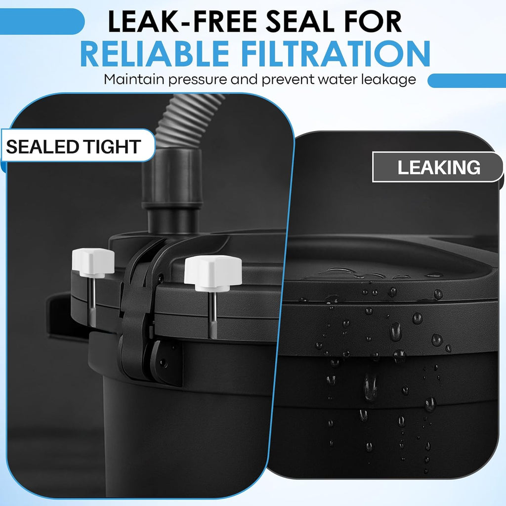 2 Pack Replacement Parts Compatible with Fluval Canister Filters, Lid Fastener Compatible with Fluval FX6 FX5 FX2 FX4, Secure Fit and Long Lasting
