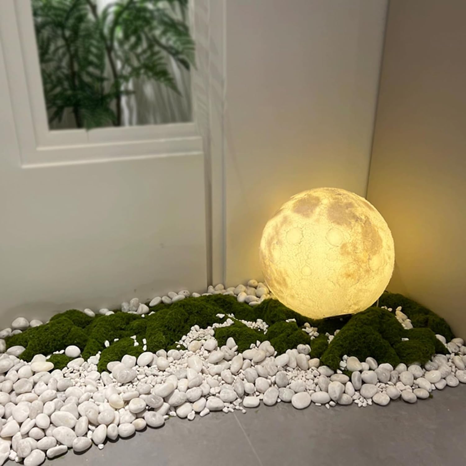 40LB White River Rocks - 2-3 inch High Polished Decorative Pebbles, Stones for Landscaping, Natural River Rocks for Outdoor Décor, Plants,Vase Filler,Fish Tank
