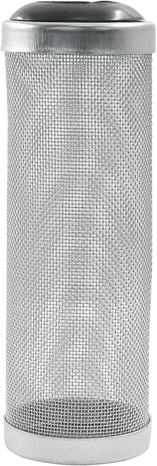 Murtenze 16mm Stainless Steel Aquarium Filter Intake Cover, Shrimp Filter Guard Metal Fish Tank, Mesh Tube Net Cover for Fish Tank