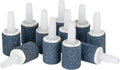 Pawfly Aquarium 0.6 Inch Air Stone Cylinder Bubble Diffuser Release Tool for Nano Air Pumps Small Buckets and Fish Tanks, 12 Pack