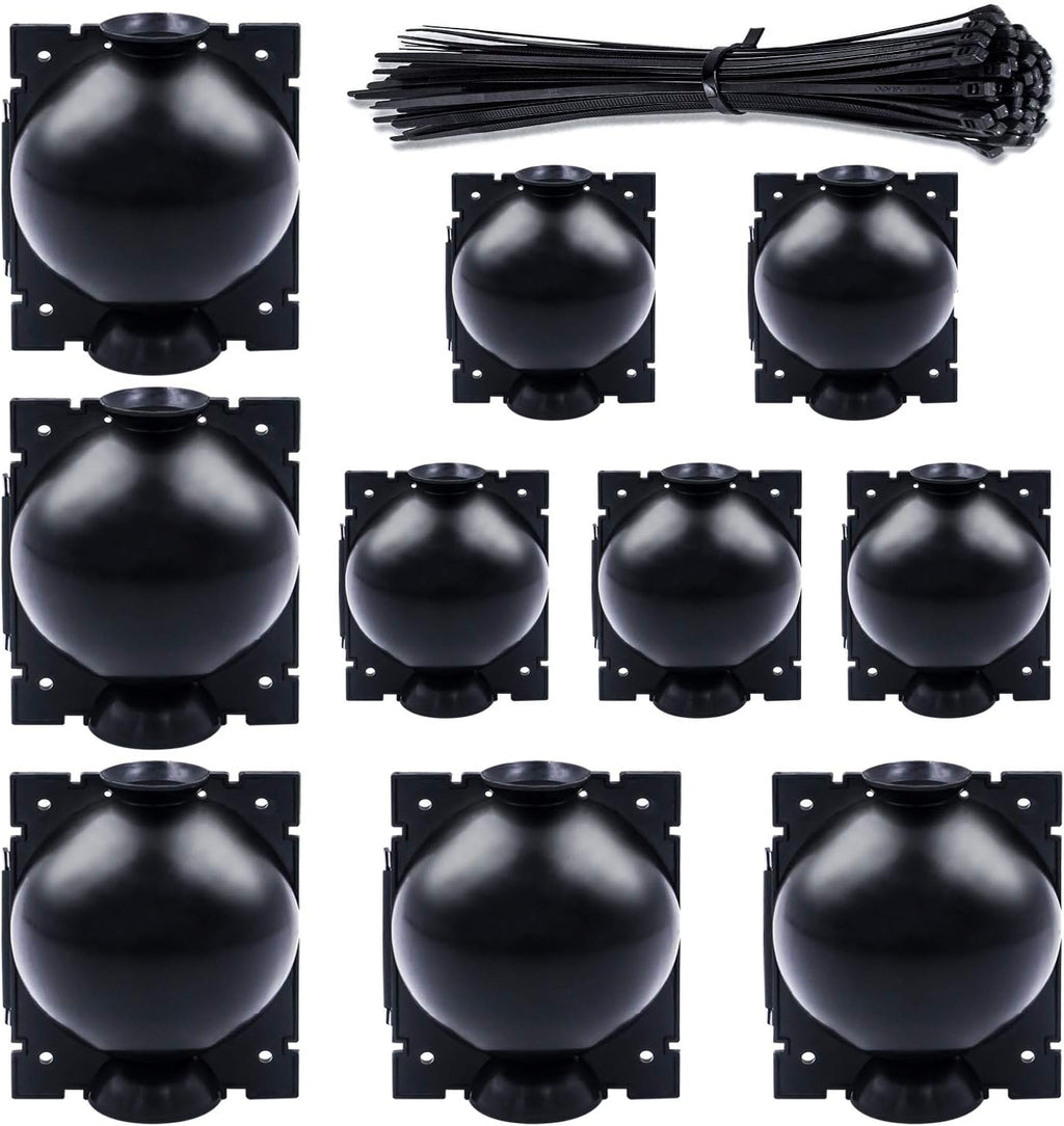 10 Pack Tree Root Growing Box, Rooting Ball Grafting Tools, Reusable High Pressure Tree Rooter Air Layering Propagation Kit Propagator Pot Rooting Device for Trees Flowers