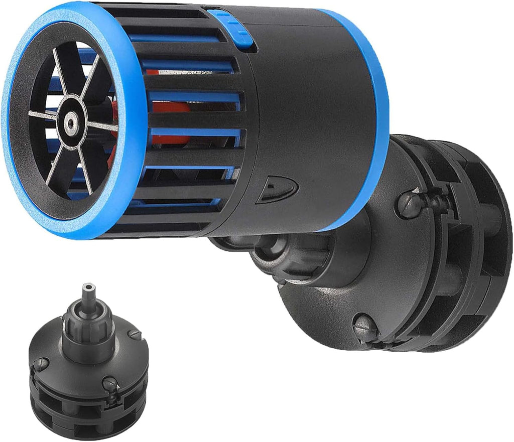 Carefree Fish Magnetic Aquarium Wave Maker 10W 1900Gph for 20~120Gal Fish Tank Quiet and Strong Powerhead Submersible Water Circulation Pump for Freshwater and Saltwater
