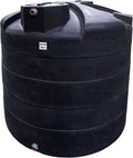 2500 Gallon Vertical Water Storage Tank, Plastic Water Tank for Collection, Holding, and Storage, UV-Resistant, for Rainwater Harvesting, Agricultural, RV, Emergency, and General Use