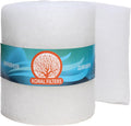 Premium Aquarium Filter Media Pad - Cut-to-Fit Roll, Fresh and Saltwater Safe, Blue & Dye-Free Options, Made in USA (Dye Free, 12"x120" (10 ft) x 0.75")