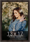 wallsthatspeak 13x17 Espresso Brown Picture Frame for Puzzles Posters Photos or Artwork