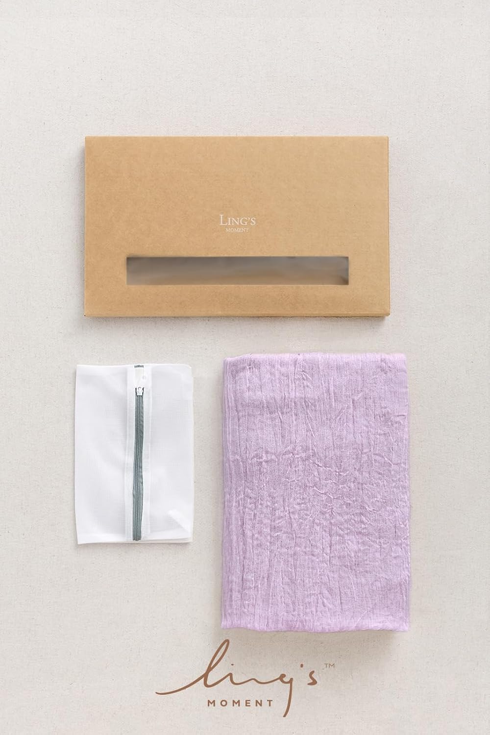 Ling's moment 14Ft Lilac Cheesecloth Table Runner Boho Chic Gauze Semi-Sheer Light Purple Tablecloth for Wedding Celebrations for Baby Shower Decorations Lavender