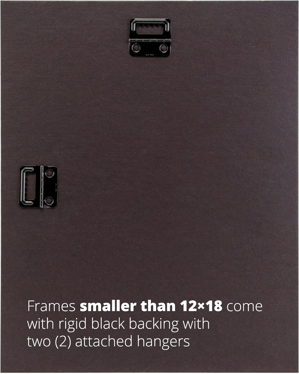 Craig Frames Bauhaus 200, 12x16 Picture Frame, Mystic Satin Black