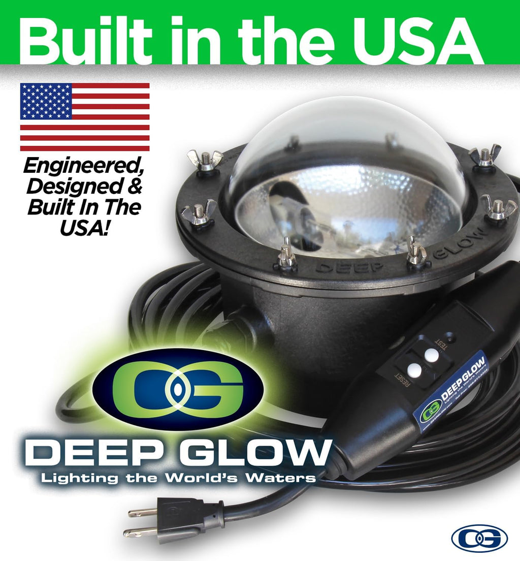Blue Underwater Dock Light - Brightest HID Submersible Light for Enhanced Fishing, Dock Illumination, Nighttime Safety, Easy Installation - Easy Installation