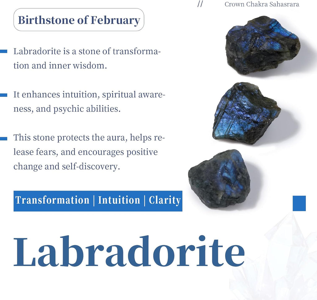 SUNYIK Labradorite Tumbled Chips Stone,Crushed Crystal Quartz Pieces,Irregular Shaped Stones,1pound(about 460 gram)
