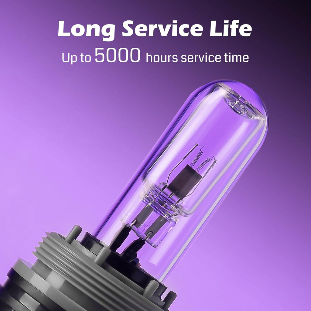 SainSmart XpertMatic Aquarium Sterilizer Light, 5W Mini Submersible Sanitizer with Timer Aquarium, Waterproof Lamp Cleaning Green and Algae for Fish Tank, Pond, Swimming Pool, Saltwater, Freshwater