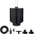 50-60 Gal Aquarium Sponge Filter with Ceramic Media and Bubble Diffuser Quiet Fish Tank Filters fit for Fry Breeding Shrimp Betta Fish Tank
