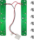 W11527432 W11387579 Refrigerator LED Light Assembly for Whirlpool Maytag Amana Refrigerator LED Light Module Replace AP7014542 W11387579 W11333374 W11042554 W11101384
