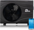 DOEL Swimming Pool Heat Pump, 44000BTU Full DC Inverter Pool Heater for Above and In Ground Pools and Spas, 13kW High Efficiency Pool Heater with WiFi Smart Control Panel, 220-240v