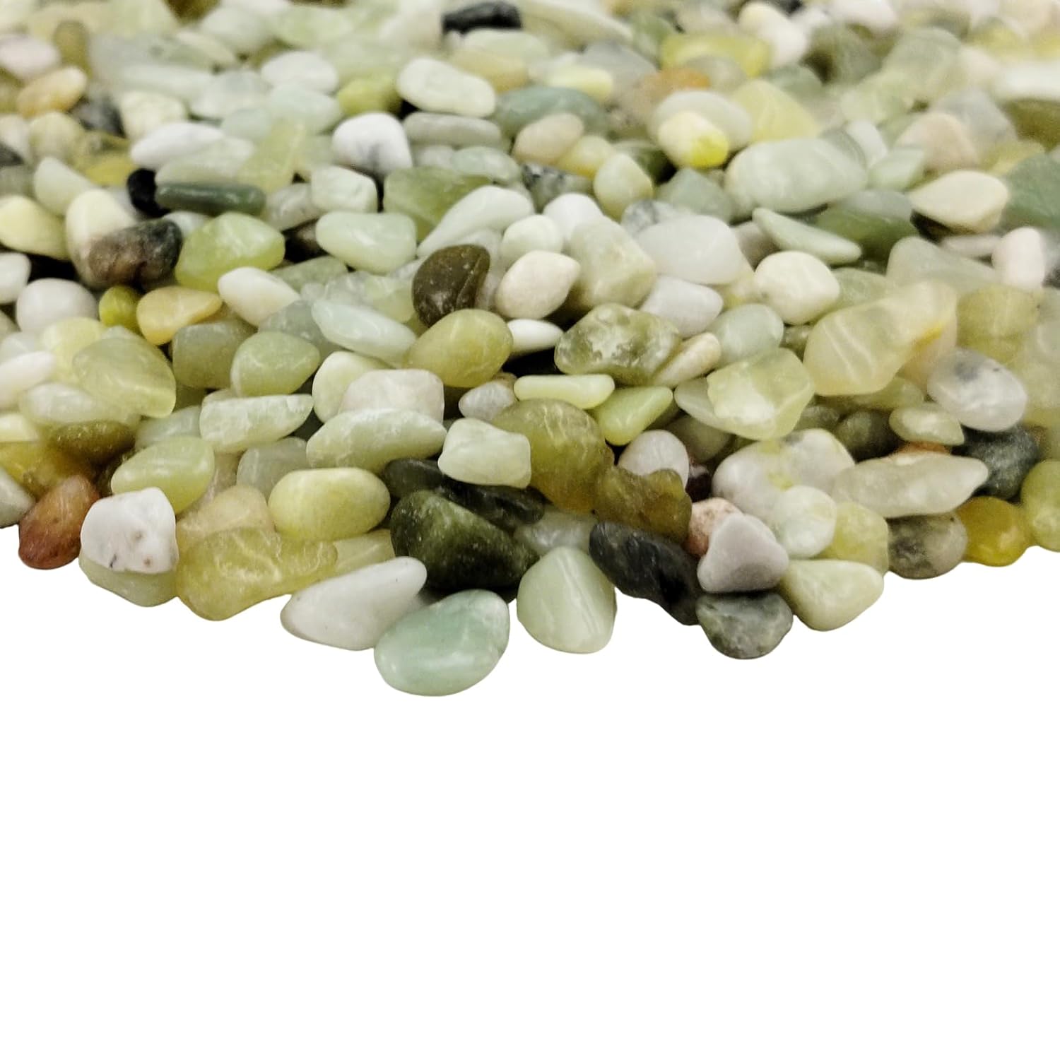 3.3LB Natural Succulent Cactus Gravel for Plants, 1/4" DIY Jade Bean Pebbles, Decorative Stones for Vase Fillers, Terrarium, Gardening, Indoor Outdoor Decor.