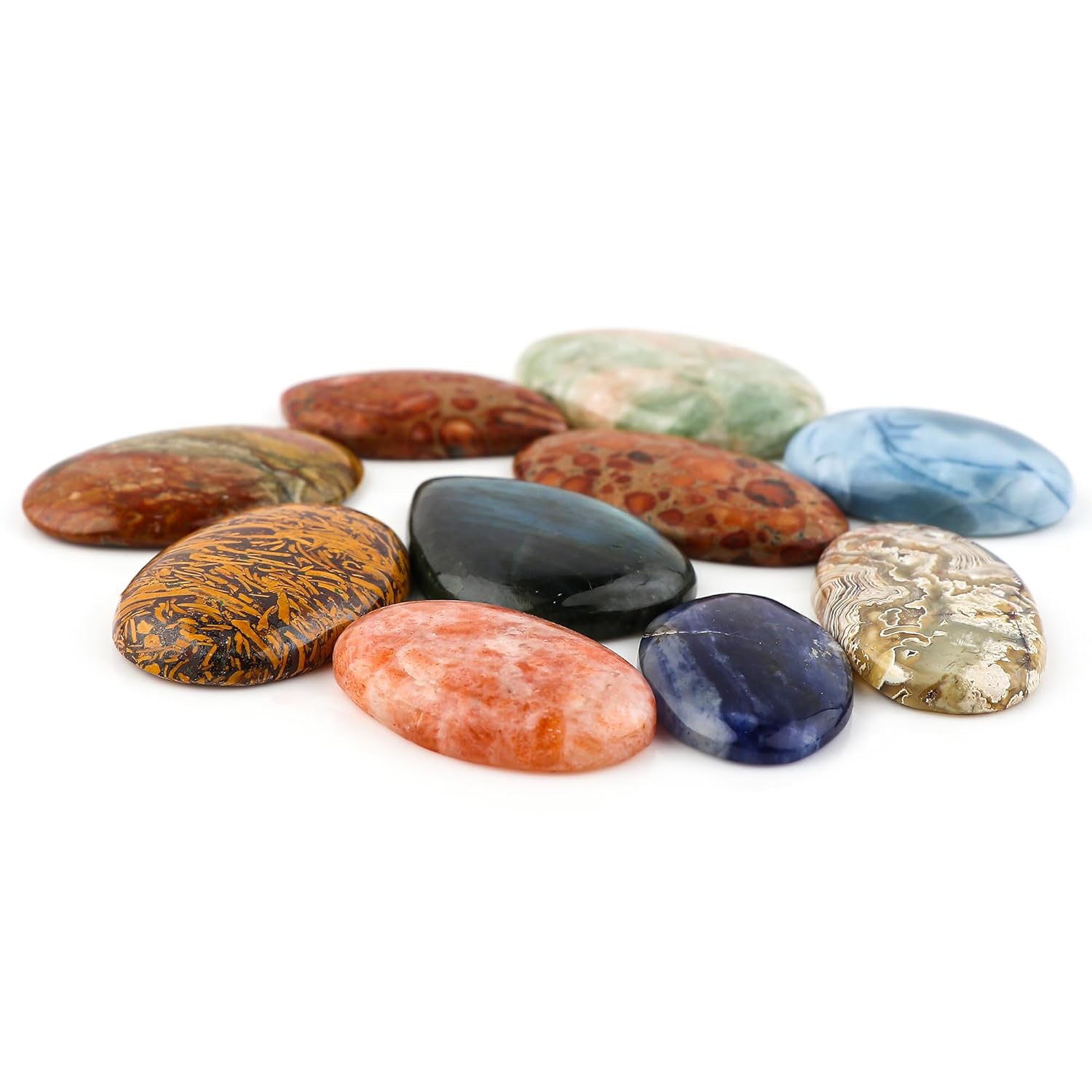 150+ carats Mix Shape Mix Stone Gemstone Crystals, Wholesale Cabs, Wire Wrapping, Polished Crystals, Natural Stones, Jewelry Making Supplies, DIY Stone, AA+ (5 Pcs)