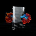 Acrylic Fish Tank Divider,10/15/20/55/75/125Gallon Tank Divider,Adjustment Clear Fish Tank Separator Set with Suction Cups (10 Gallon)