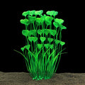 ALEGI Large Freshwater Aquarium Plants Artificial Plastic 16 Inch, Fish Tank Decoration Plants Ornaments, Green